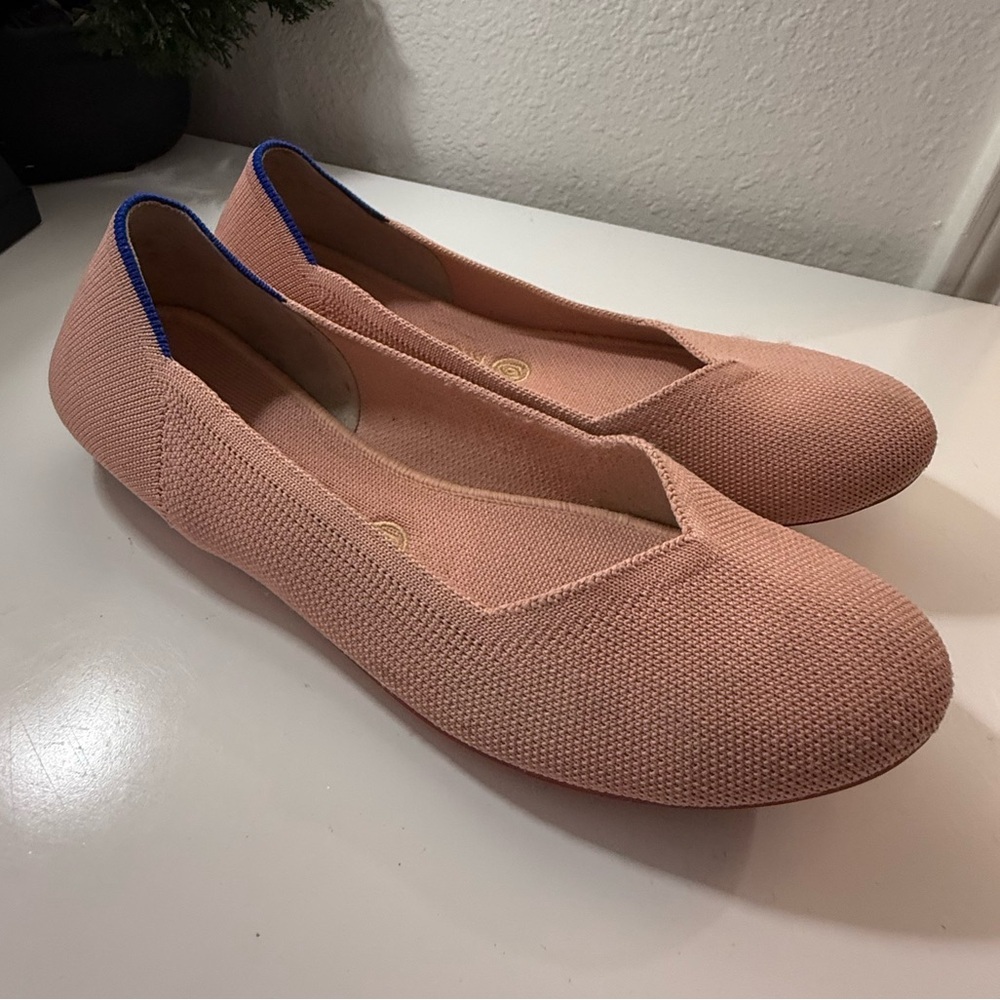Rothy's Light Coral Pink Flats - Picture 2 of 8